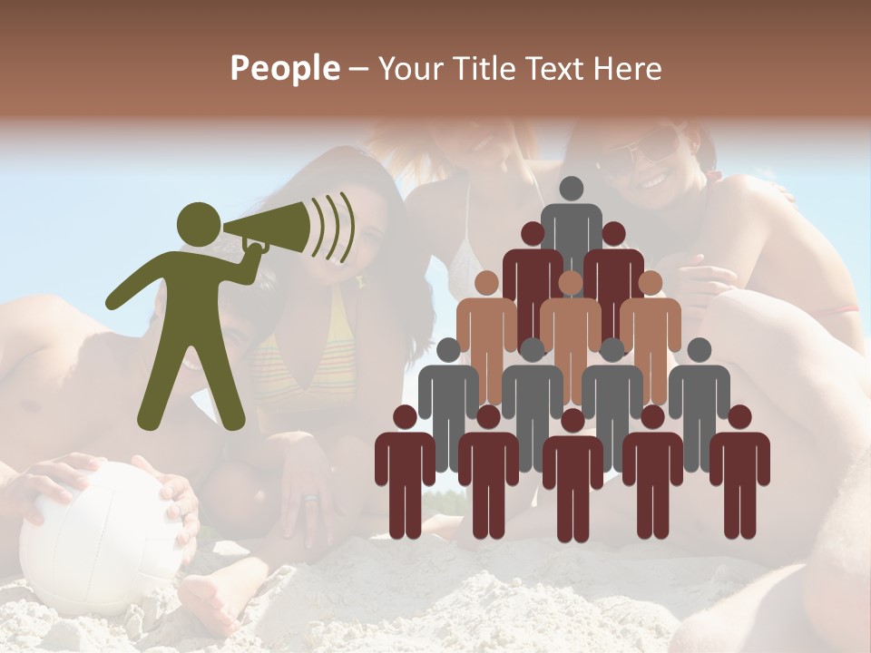 Leisure Girl People PowerPoint Template
