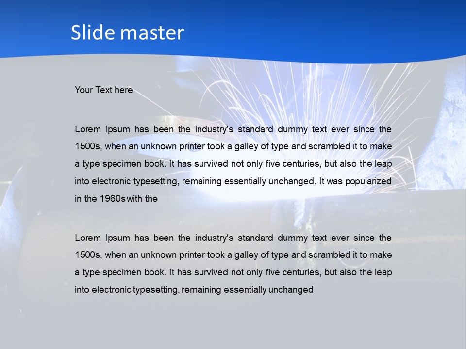 Entrepreneur Fabricate Worker PowerPoint Template