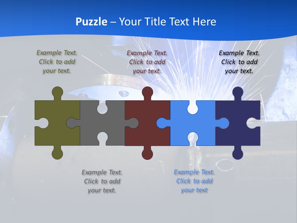 Entrepreneur Fabricate Worker PowerPoint Template