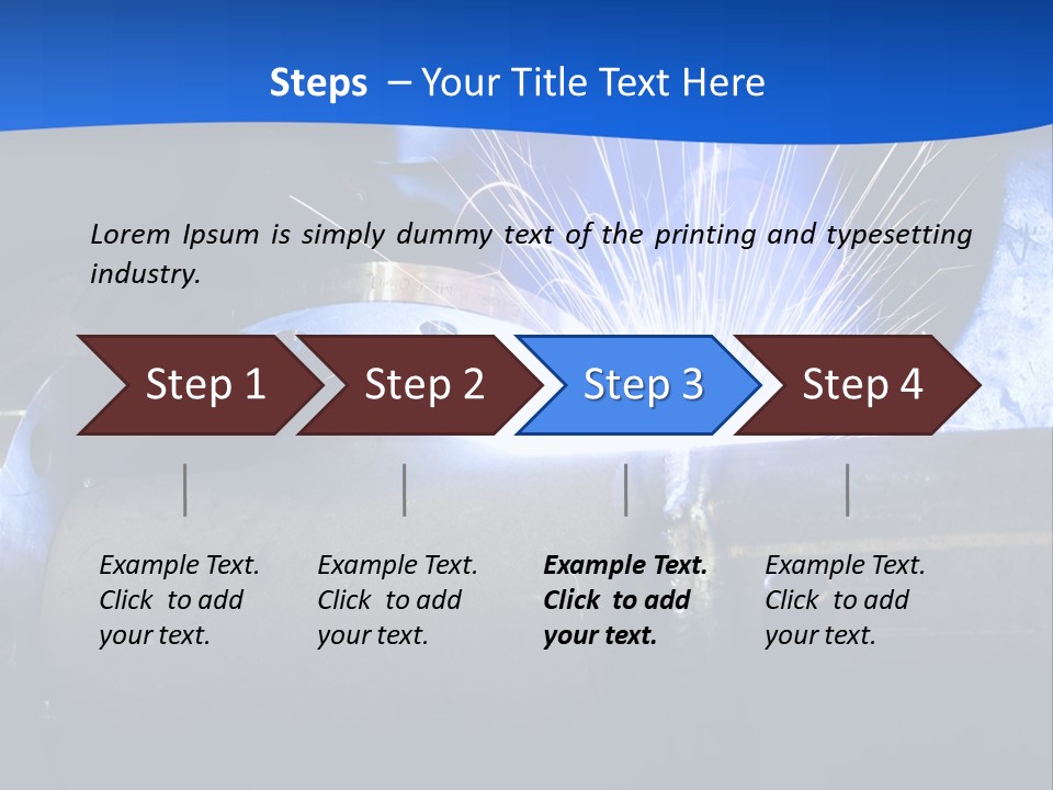 Entrepreneur Fabricate Worker PowerPoint Template