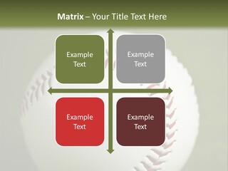 Closeup Macro Strikeout PowerPoint Template