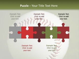 Closeup Macro Strikeout PowerPoint Template
