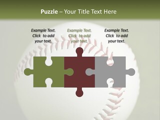 Closeup Macro Strikeout PowerPoint Template