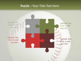 Closeup Macro Strikeout PowerPoint Template