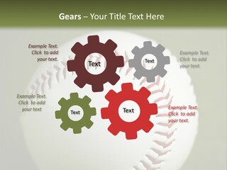Closeup Macro Strikeout PowerPoint Template