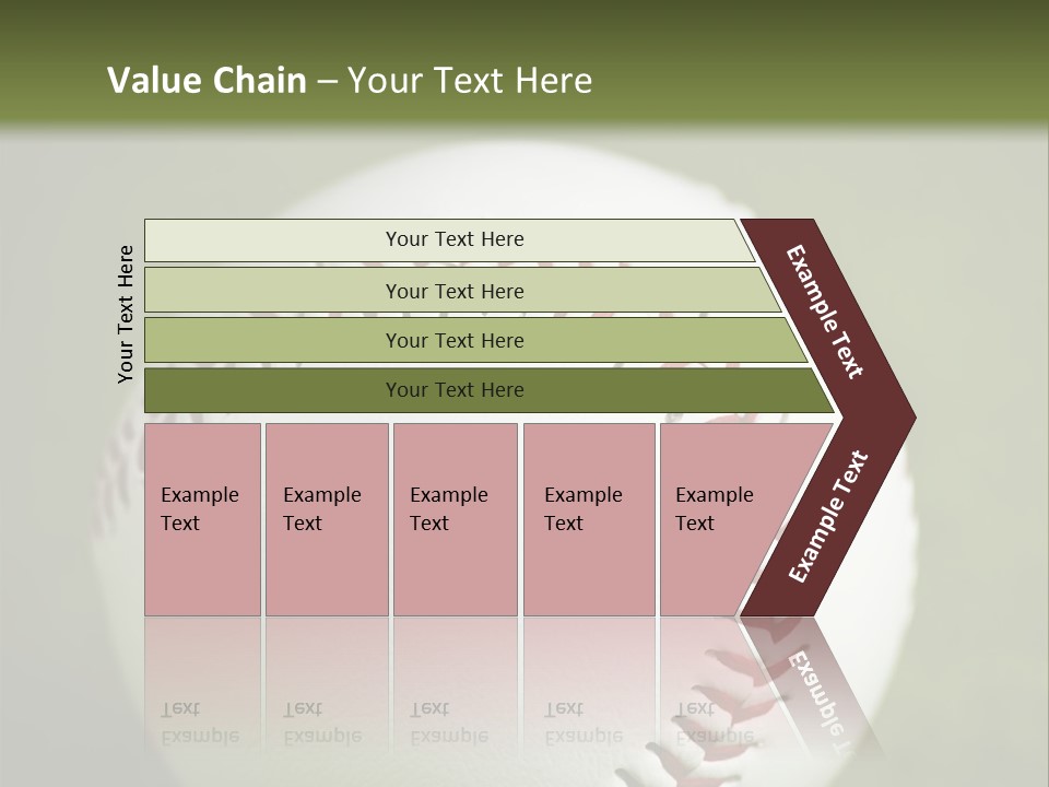 Closeup Macro Strikeout PowerPoint Template