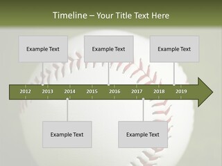 Closeup Macro Strikeout PowerPoint Template