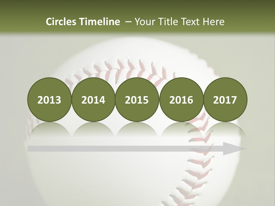 Closeup Macro Strikeout PowerPoint Template