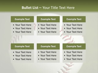 Closeup Macro Strikeout PowerPoint Template