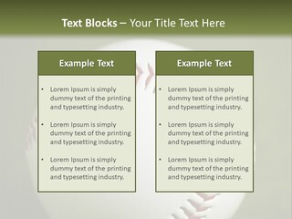 Closeup Macro Strikeout PowerPoint Template