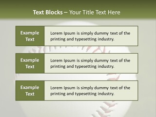 Closeup Macro Strikeout PowerPoint Template