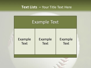 Closeup Macro Strikeout PowerPoint Template