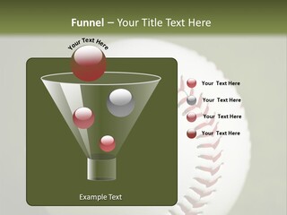 Closeup Macro Strikeout PowerPoint Template
