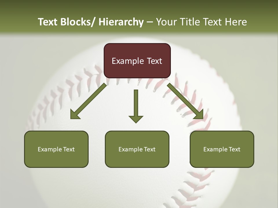 Closeup Macro Strikeout PowerPoint Template