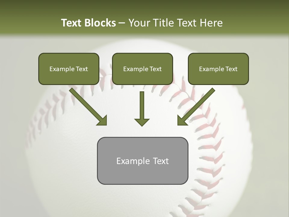 Closeup Macro Strikeout PowerPoint Template