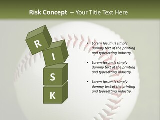 Closeup Macro Strikeout PowerPoint Template