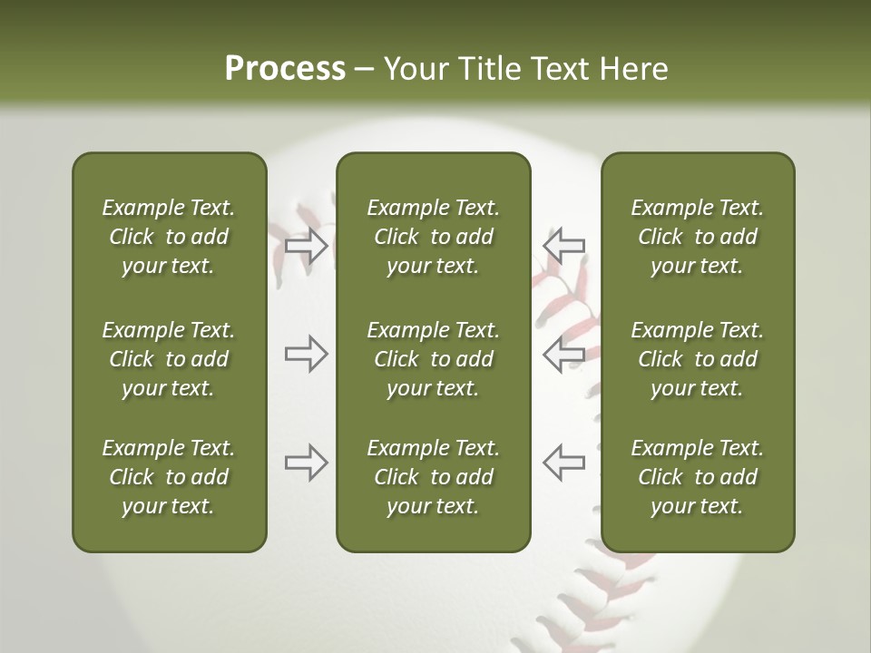 Closeup Macro Strikeout PowerPoint Template