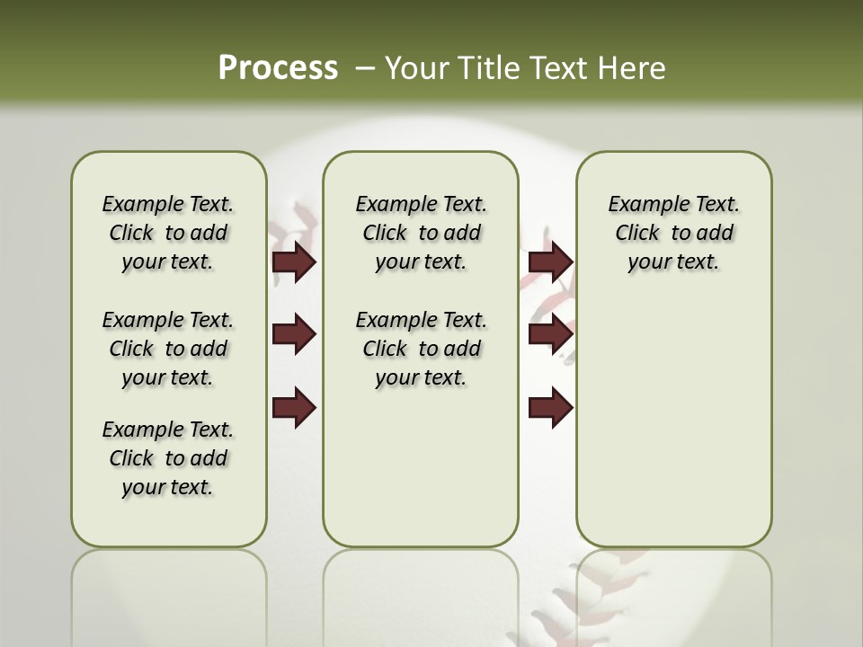 Closeup Macro Strikeout PowerPoint Template