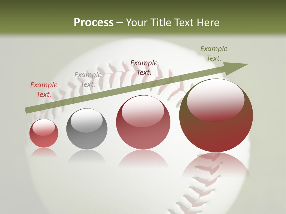 Closeup Macro Strikeout PowerPoint Template