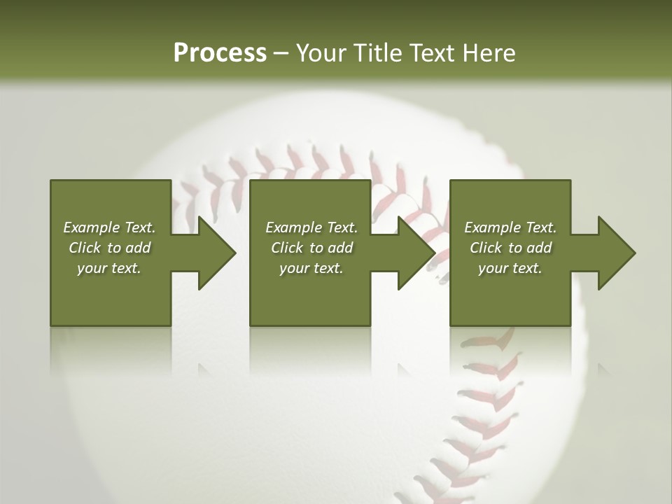 Closeup Macro Strikeout PowerPoint Template