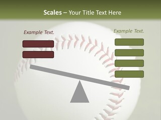 Closeup Macro Strikeout PowerPoint Template