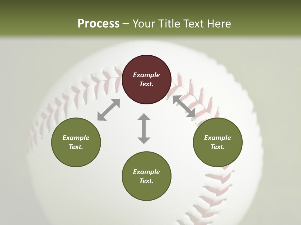 Closeup Macro Strikeout PowerPoint Template