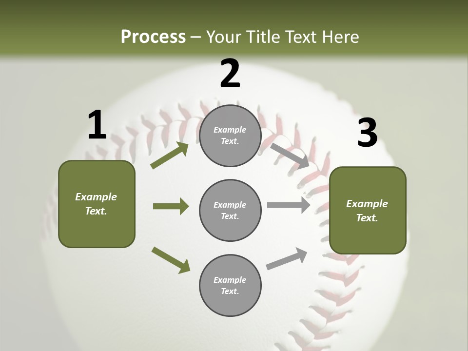 Closeup Macro Strikeout PowerPoint Template