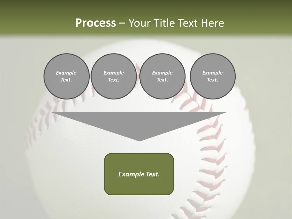 Closeup Macro Strikeout PowerPoint Template