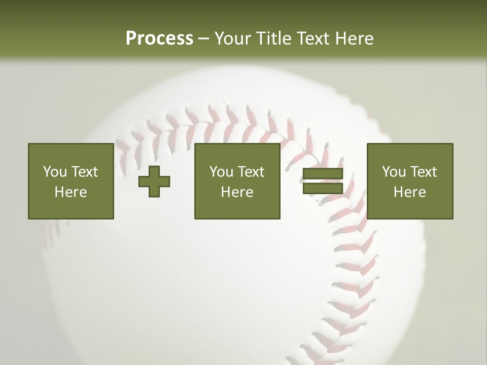 Closeup Macro Strikeout PowerPoint Template