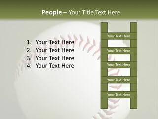 Closeup Macro Strikeout PowerPoint Template