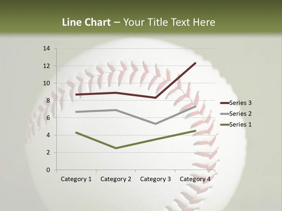 Closeup Macro Strikeout PowerPoint Template