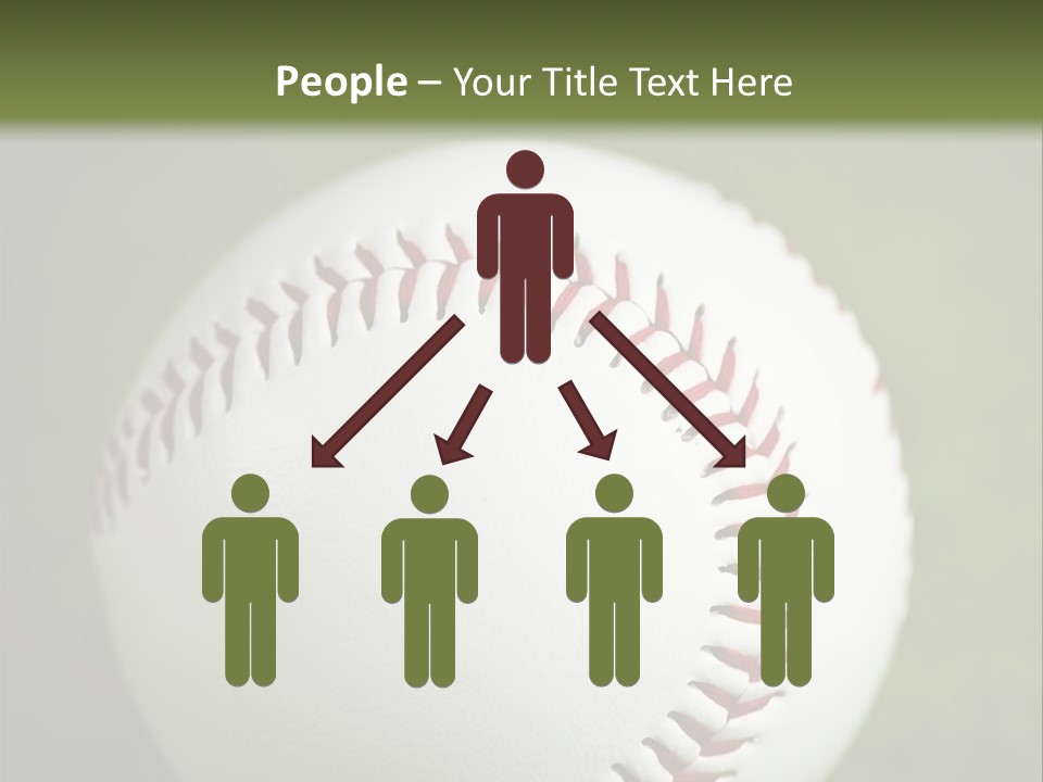 Closeup Macro Strikeout PowerPoint Template