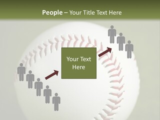 Closeup Macro Strikeout PowerPoint Template