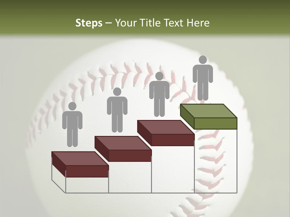 Closeup Macro Strikeout PowerPoint Template