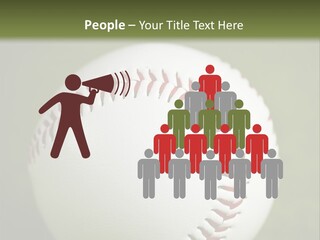 Closeup Macro Strikeout PowerPoint Template