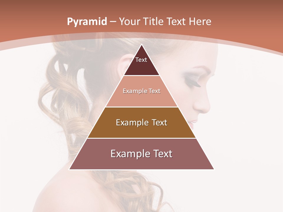 Closeup Wedding Female PowerPoint Template