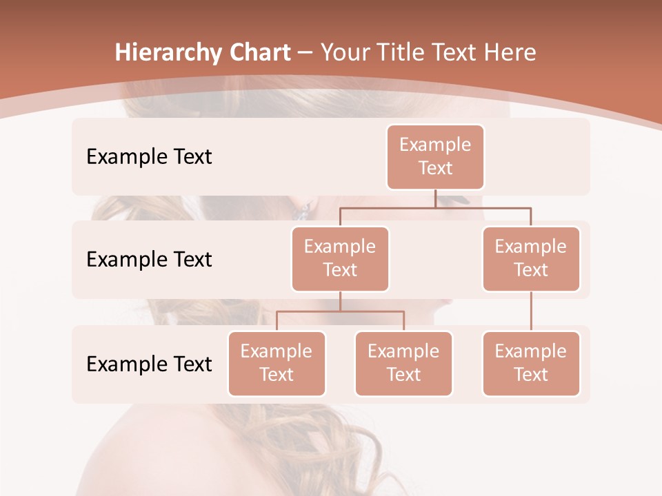 Closeup Wedding Female PowerPoint Template