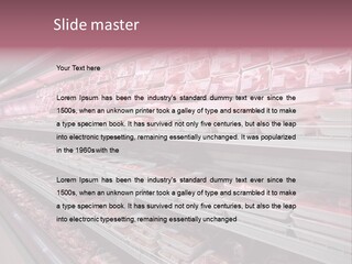 Row Display Cool PowerPoint Template