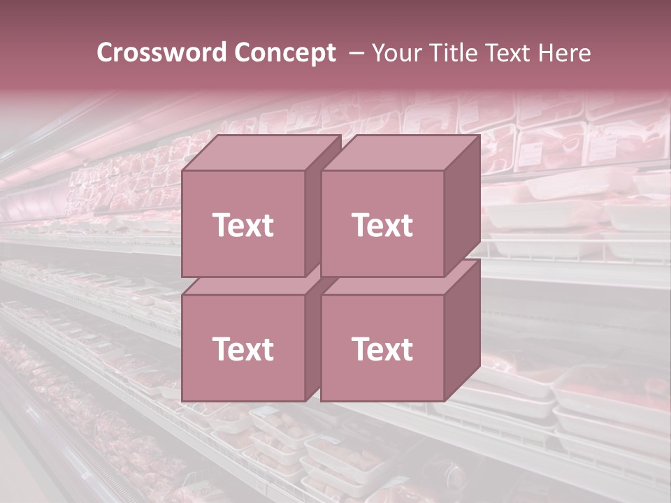Row Display Cool PowerPoint Template