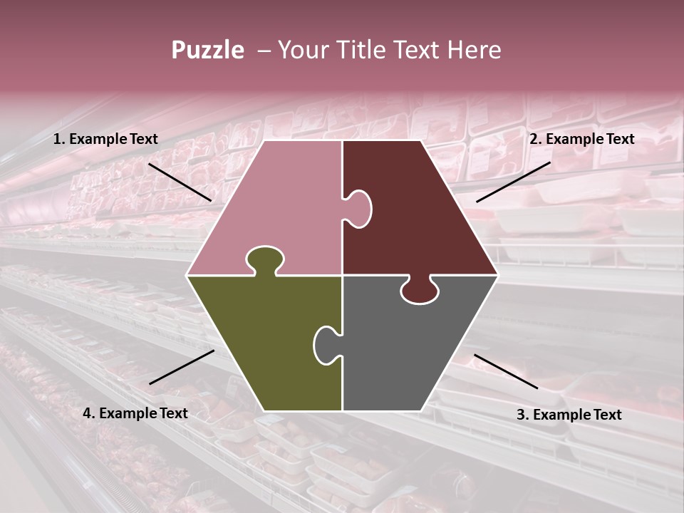 Row Display Cool PowerPoint Template