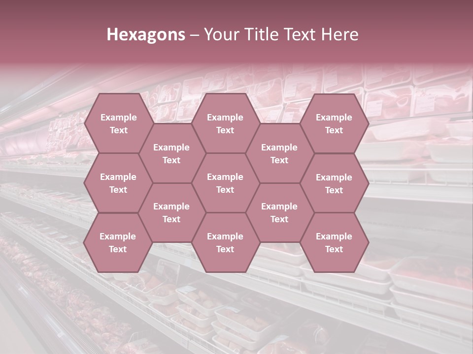 Row Display Cool PowerPoint Template