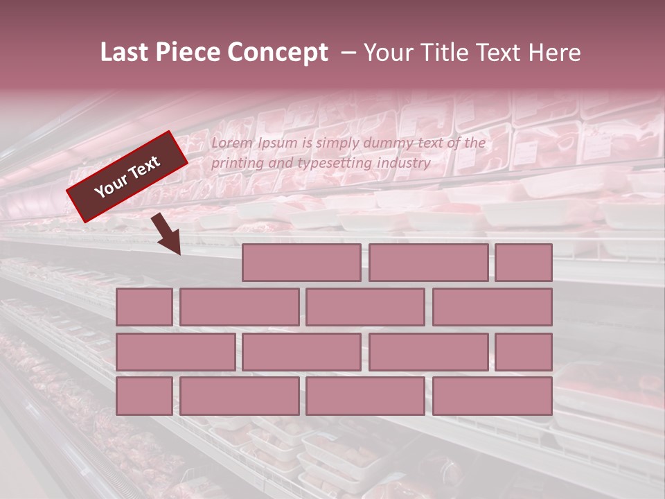 Row Display Cool PowerPoint Template