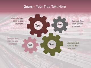 Row Display Cool PowerPoint Template
