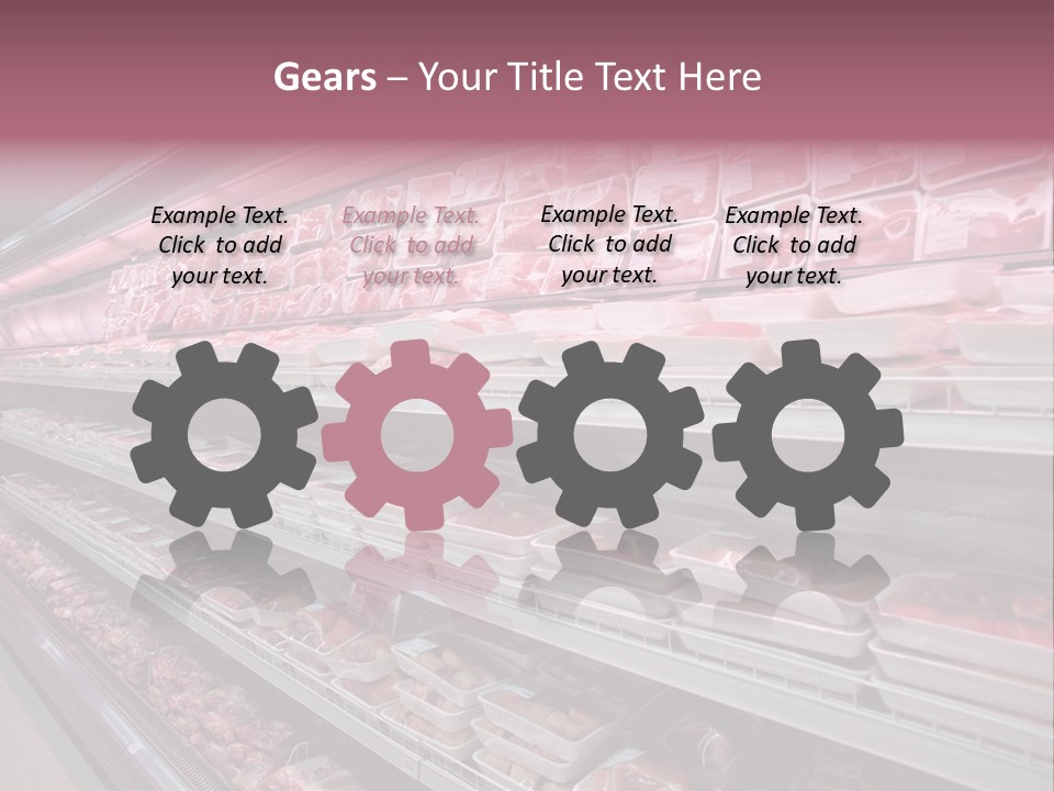 Row Display Cool PowerPoint Template