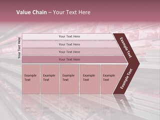 Row Display Cool PowerPoint Template