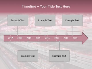 Row Display Cool PowerPoint Template
