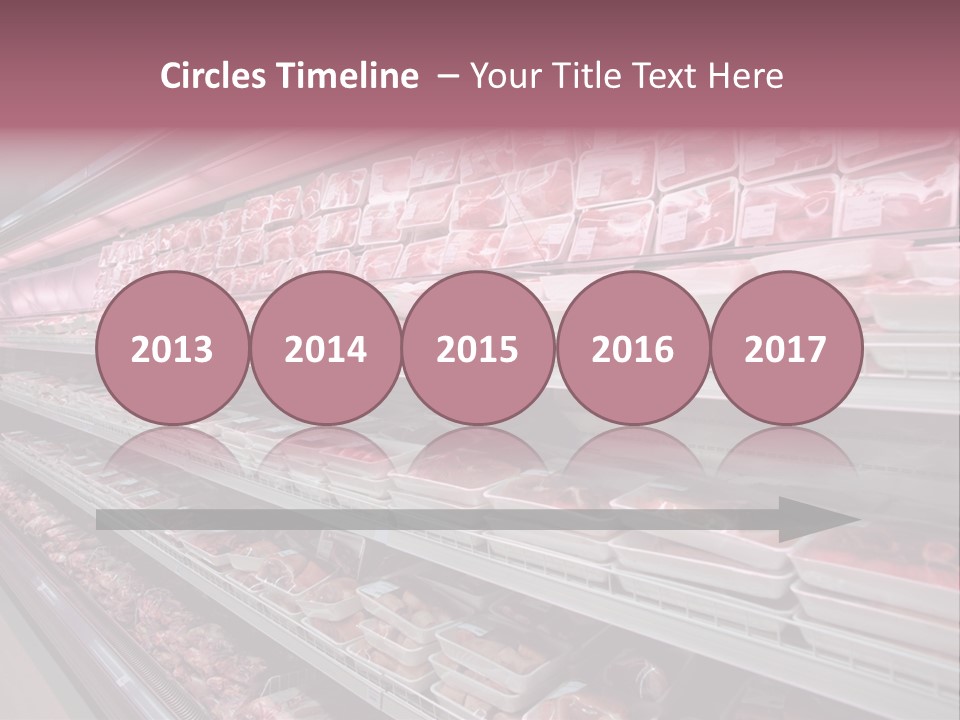 Row Display Cool PowerPoint Template