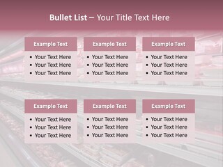 Row Display Cool PowerPoint Template