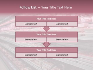 Row Display Cool PowerPoint Template