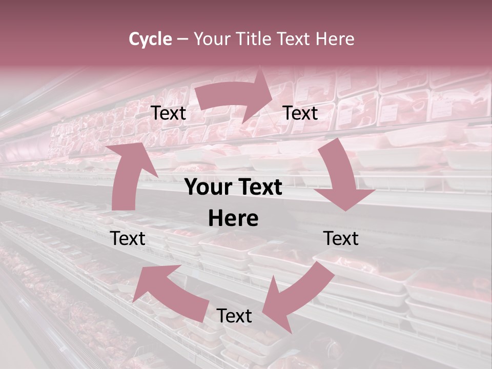 Row Display Cool PowerPoint Template